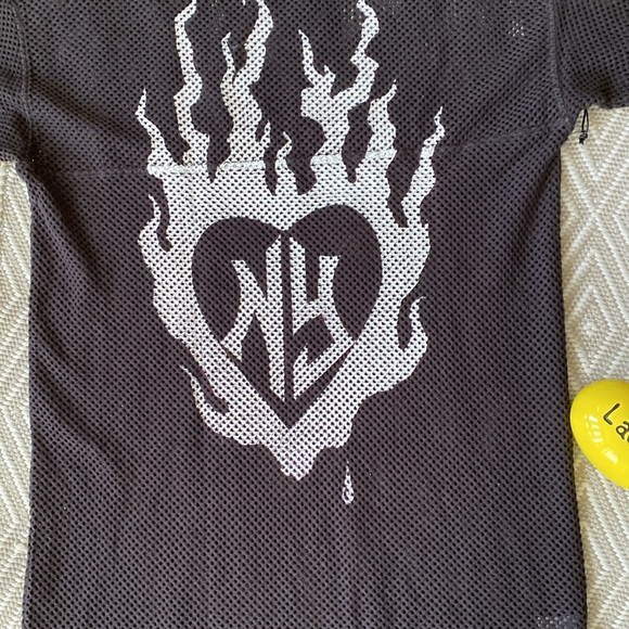 New Hearts on fire mesh tunic, size XS - Picture 3 of 6